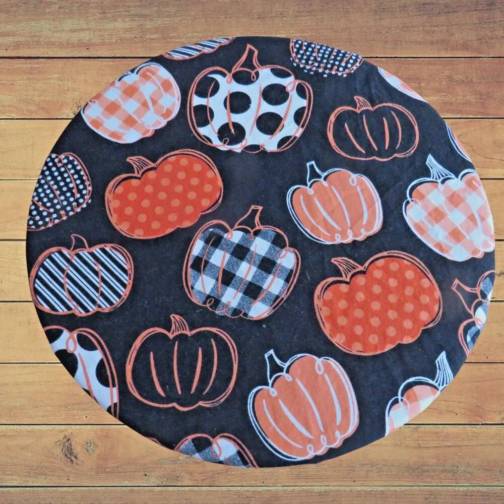 Kitchenaid Mixer Bowl Cover, Reversible Sunflowers and Pumpkins